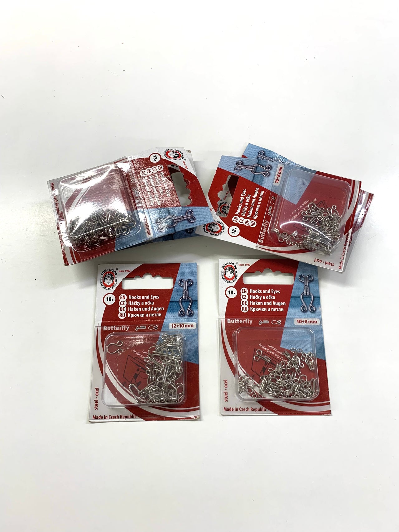 Hook & Eye Set, Butterfly Small